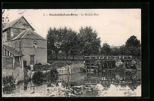 AK Neufchâtel-en-Bray, Le Moulin Bleu