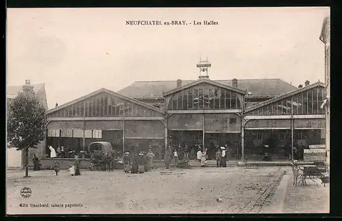 AK Neufchatel-en-Bray, Les Halles