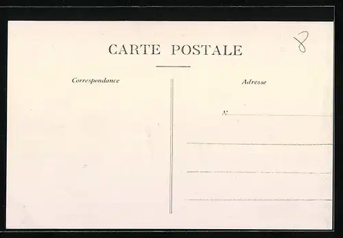 AK Mesniéres, Château, Les Cours de recreation du Pensionnat