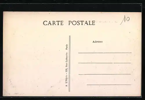 AK Les Grandes-Ventes, La Poste