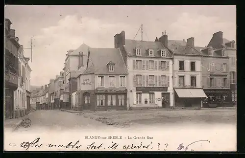 AK Blangy-sur-Bresle, La Grande Rue
