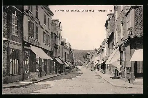 AK Blangy-sur-Bresle, Grande Rue