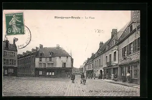 AK Blangy-sur-Bresle, La Place