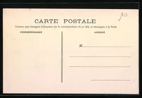 AK Aumale, La Poste et l`Hotel de Ville