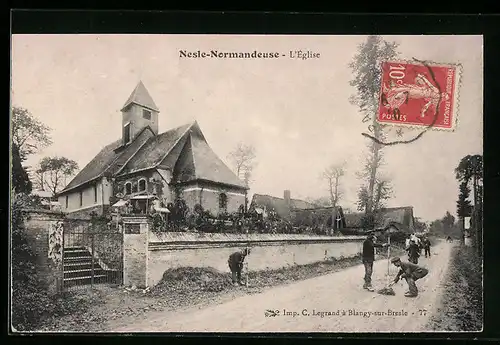 AK Nesle-Normandeuse, L`Eglise