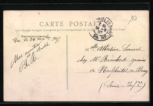 AK Guerville, Rue de la Place