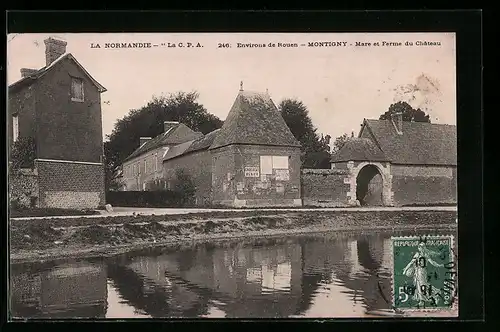 AK Montigny, Mare et Ferme du Château