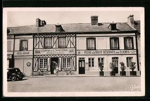 AK Torcy-le-Grand, Auberge du Cheval Blanc