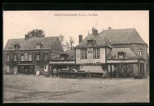 AK Torcy-le-Grand, La Place