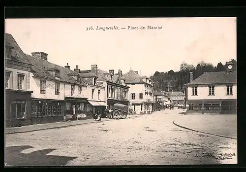 AK Longueville, Place du Marche