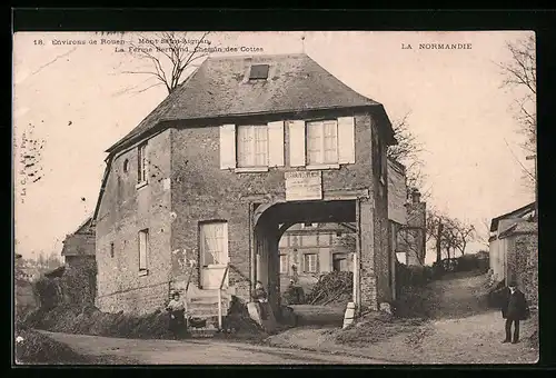 AK Mont Saint-Aignan, La Ferme Bertrand, Chemin des Cottes