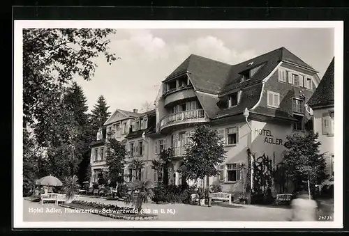 AK Hinterzarten /Schwarzw., Hotel Adler