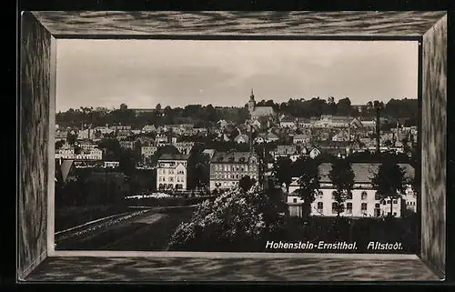 AK Hohenstein-Ernstthal, Panorama der Altstadt