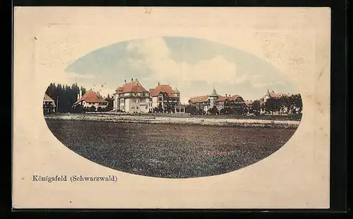 AK Königsfeld /Schwarzw., Ortsansicht