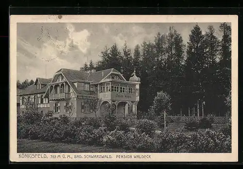 AK Königsfeld, Pension Waldeck