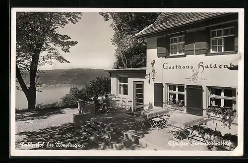 AK Althohenfels b. Überlingen, Höhengasthof und Pension Haldenhof