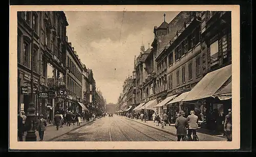 AK Saarbrücken, Mittlere Bahnhofstrasse