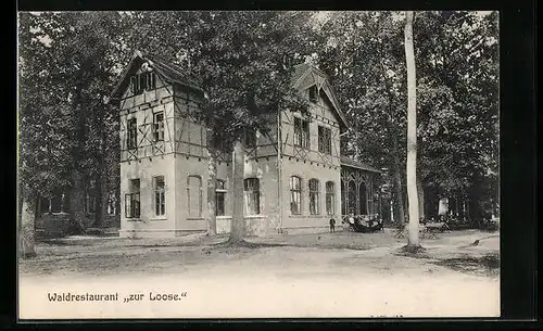 AK Bad Salzuflen, Waldrestaurant zur Loose