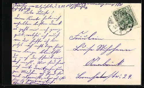 AK Bad Salzuflen, Waldrestaurant zur Loose