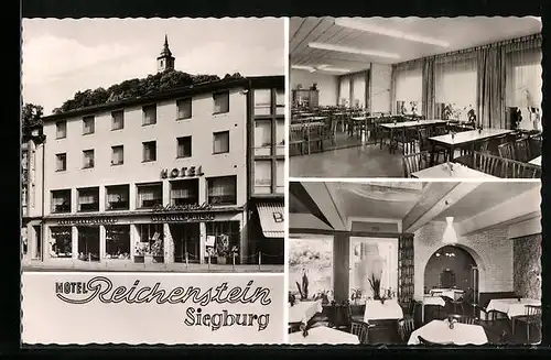 AK Siegburg, Hotel Reichenstein, Bes. Johann Kranz