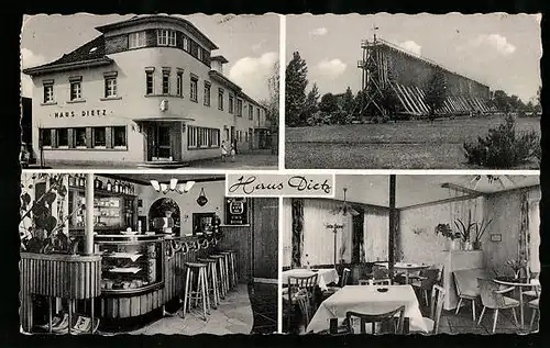 AK Bad Westernkotten i. W., Gaststätte Haus Dietz, Inh. Paul Röwekamp