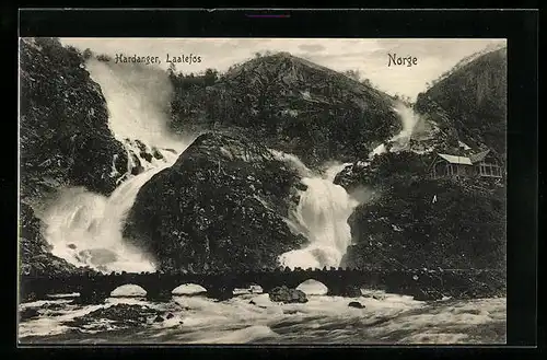 AK Hardanger, Laatefos, Ortsansicht