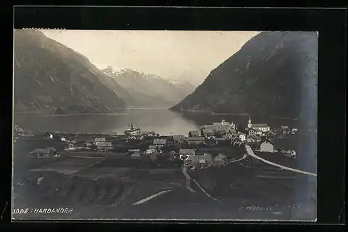 AK Odde, Hardanger, Ortsansicht