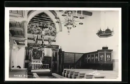 AK Voss, Innenansicht der Kirche
