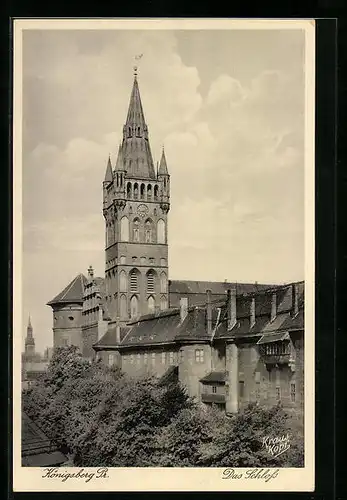 AK Königsberg /Pr., Das Schloss