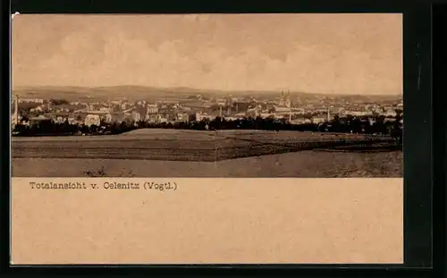 AK Oelsnitz /Vogtl., Totalansicht vom Ort