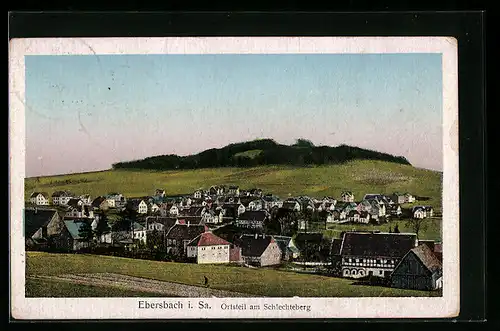 AK Ebersbach i. Sa., Ortsteil am Schlechteberg