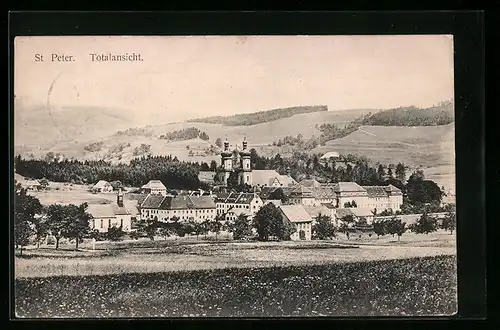 AK St. Peter, Totalansicht aus der Ferne