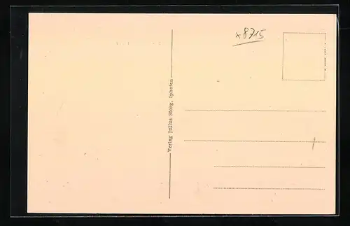 AK Iphofen, Blick zum Einersheimer Tor