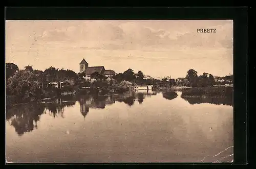 AK Preetz, Ort am Wasser gelegen