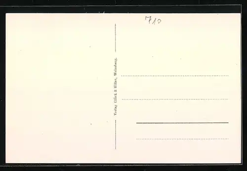 AK Weinsberg, Ort mit d. Weibertreu