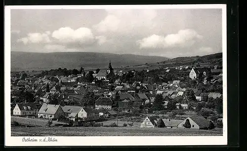 AK Ostheim, Ortsansicht