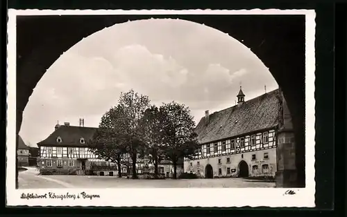 AK Königsberg i. Bayern, Marktplatz