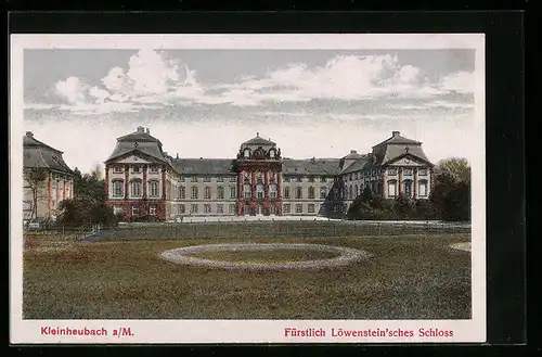 AK Kleinheubach a. M., Fürstlich Löwenstein`sches Schloss