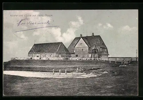 AK Hallig-Hooge, Kirche und Pfarre