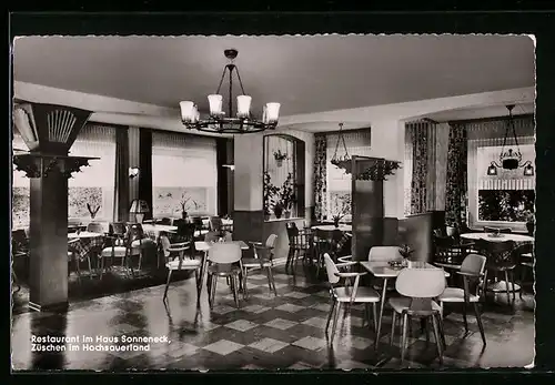 AK Züschen im Hochsauerland, Restaurant im Haus Sonneneck