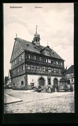 AK Staffelstein, Blick auf das Rathaus