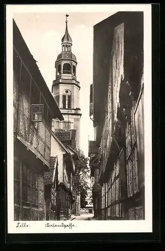 AK Celle, Blick durch die Kalantgasse