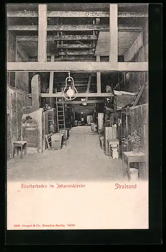 AK Stralsund, Räucherboden im Johanniskloster