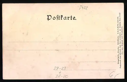 Relief-AK Dampfer und Frachtkahn an der Loreley