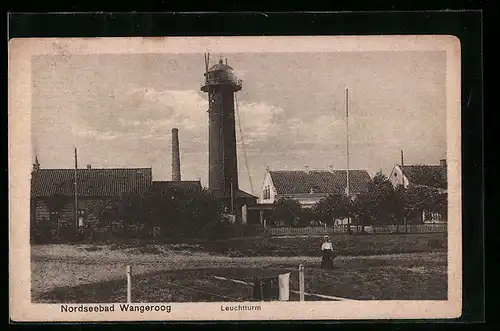 AK Wangeroog, Nordseebad, Leuchtturm