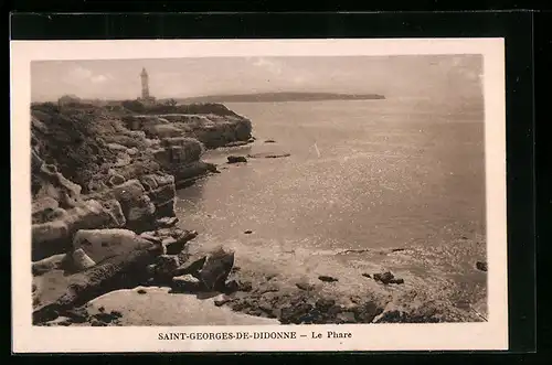AK Saint-Georges-de-Didonne, Le Phare, Leuchtturm