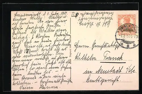 AK Swinemünde, Partie am Leuchtturm