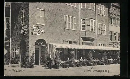 AK Helsingor, Hotel Strandborg