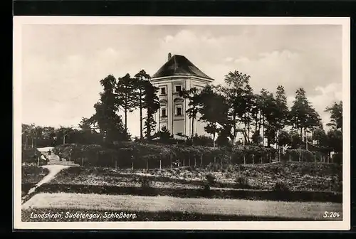 AK Landskron /Sudetengau, Schlossberg