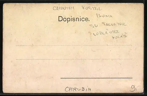 AK Chrudim, Chraz sv. Salvatora, Chräm Sv. Salvatora